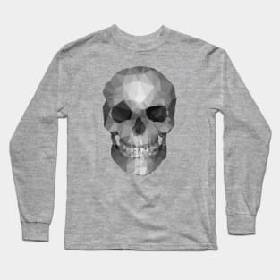 Polygons skull Long Sleeve T-Shirt